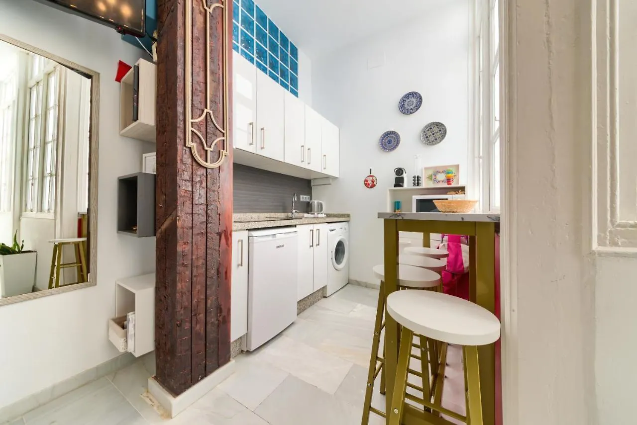 Holidays2Malaga Calle Nueva 2 Bedrooms High Speed Wifi 0*, Malaga Spain